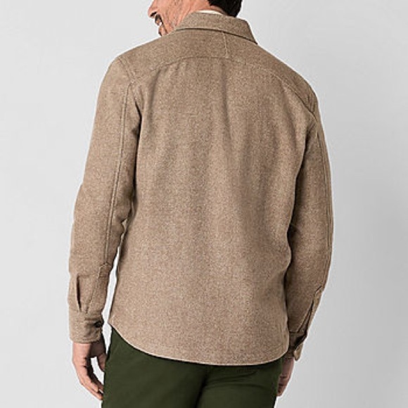 NWT St.‎ John's Bay Twill Mens Midweight Shirt Jacket - Picture 9 of 10